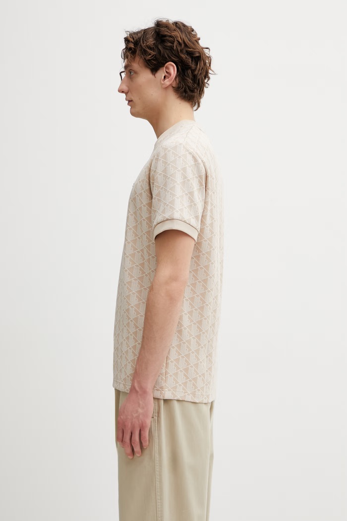 Lacoste t-shirt ανδρικό TH1197 μπεζ SS26