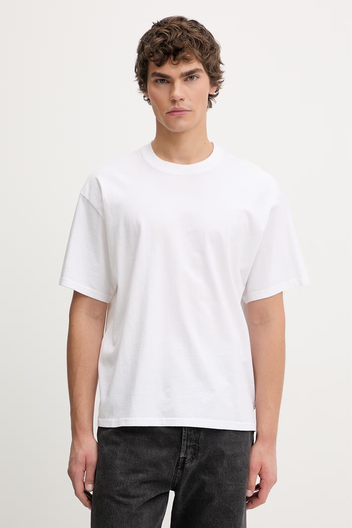 Levi's tricou din bumbac BOXY SS uni alb 0049F.0001