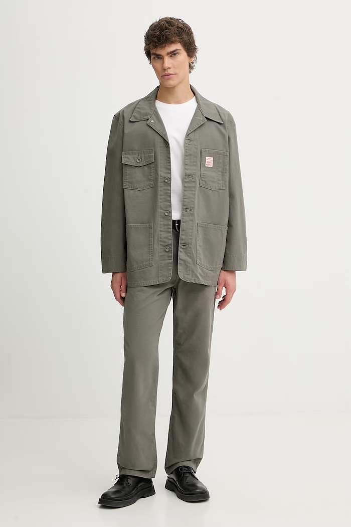 Levi's tricou din bumbac SS RELAXED FIT 16143.2401 bej SS26