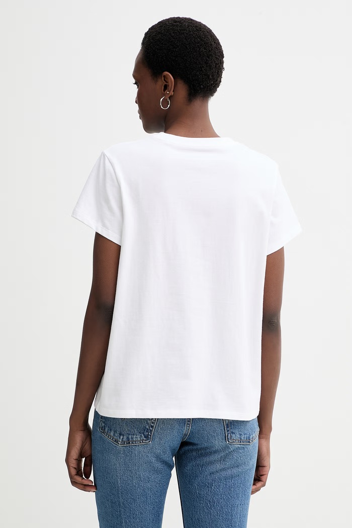 Odzież Levi's t-shirt bawełniany THE PERFECT 17369.3432 biały