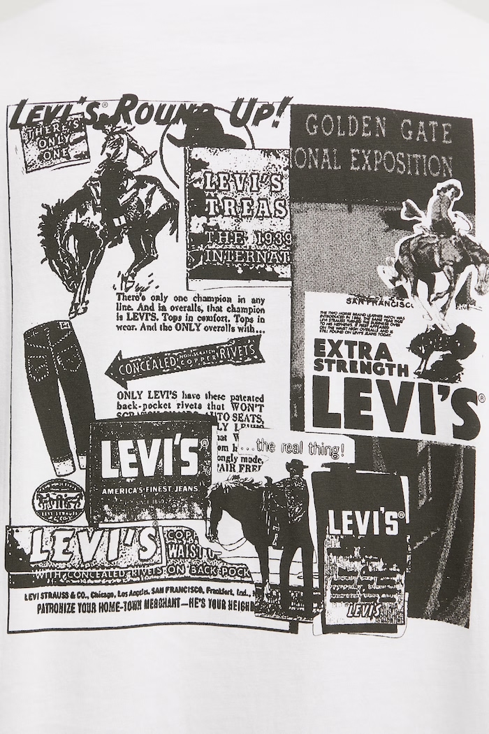 Levi's t-shirt bawełniany VINTAGE FIT GRAPHIC 87373.0394 biały