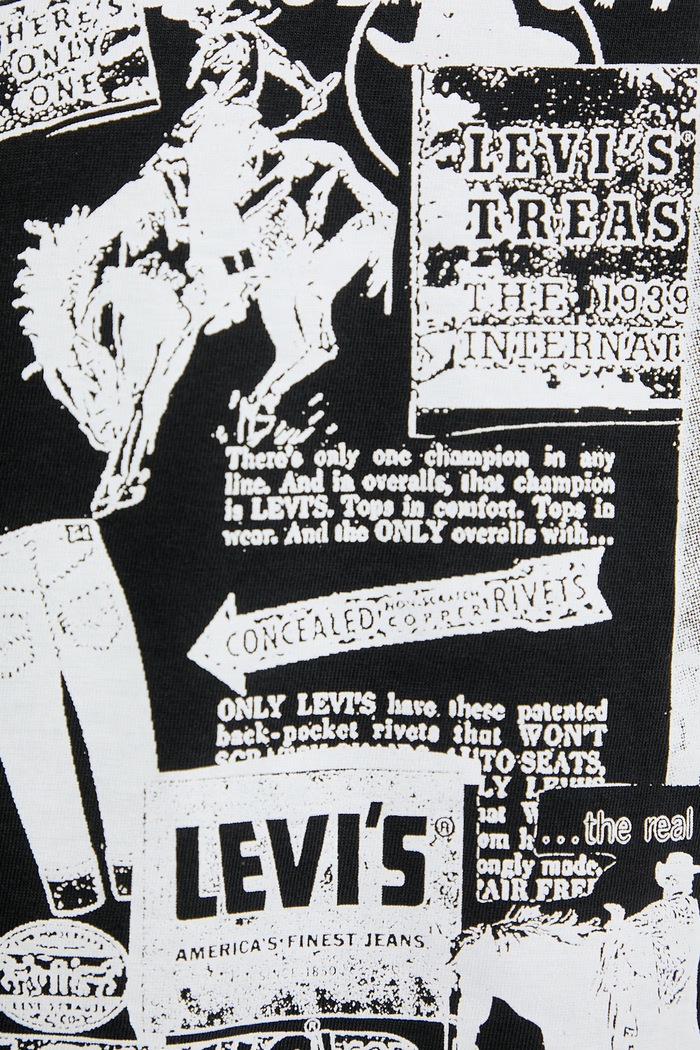 Levi's t-shirt bawełniany VINTAGE FIT GRAPHIC 87373.0397 czarny