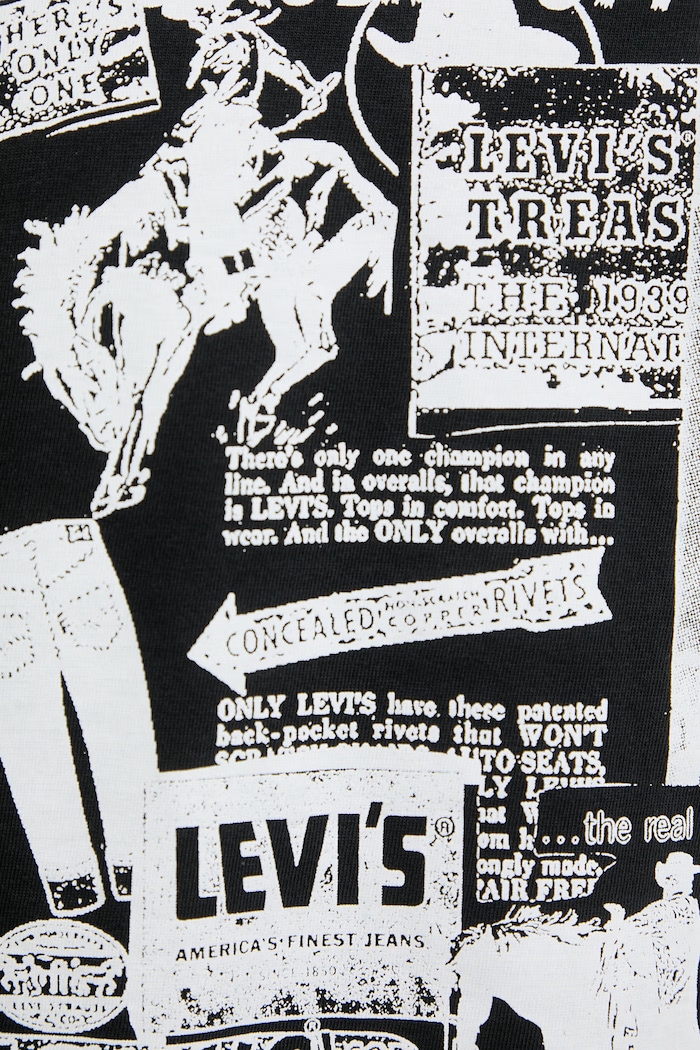 Levi's t-shirt bawełniany VINTAGE FIT GRAPHIC 87373.0397 czarny