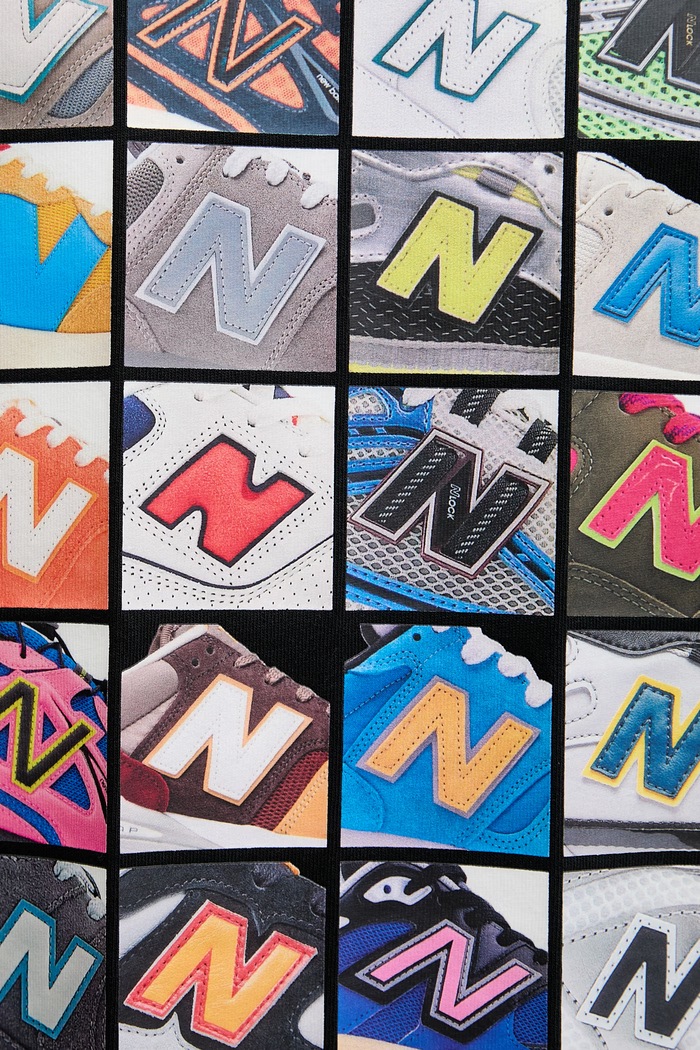 New Balance t-shirt Ανδρικό βαμβακερό N Collage MT6161TQBK μαύρο