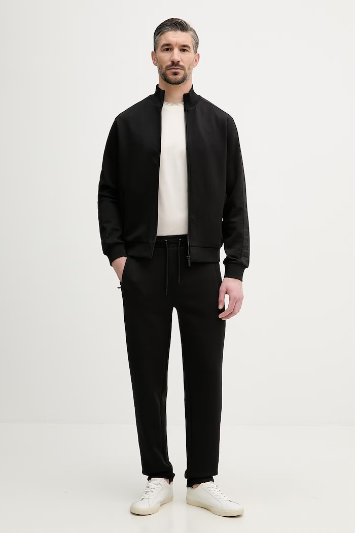 Karl Lagerfeld tricou pentru bărbați, din bumbac 562200.755003 bej SS26