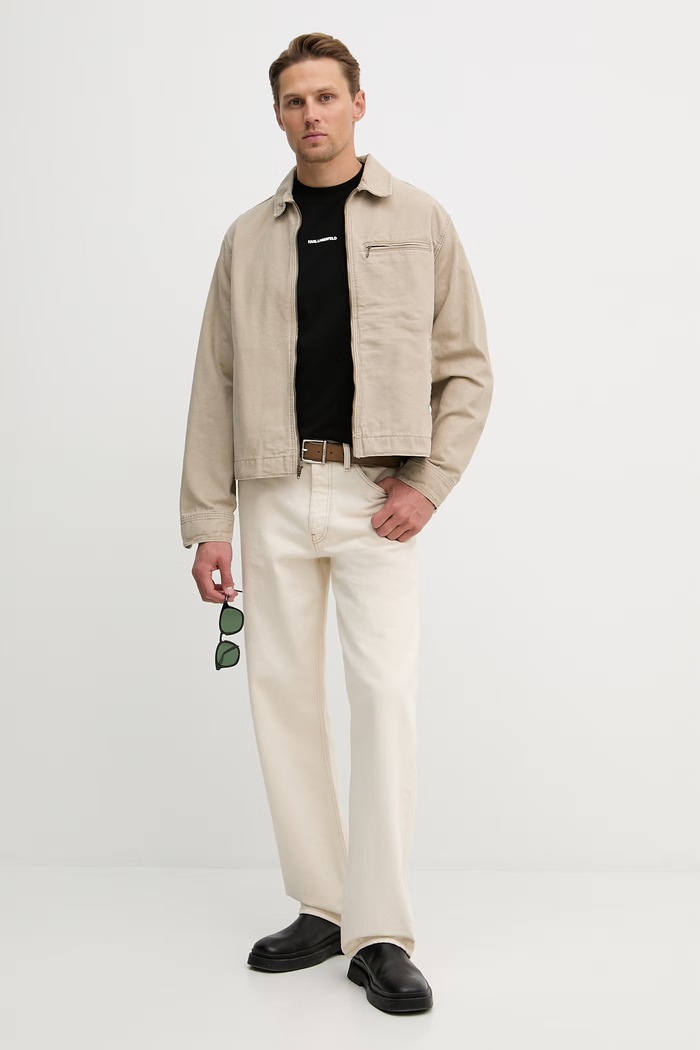 Tričko Karl Lagerfeld 562221.755040 čierna SS26