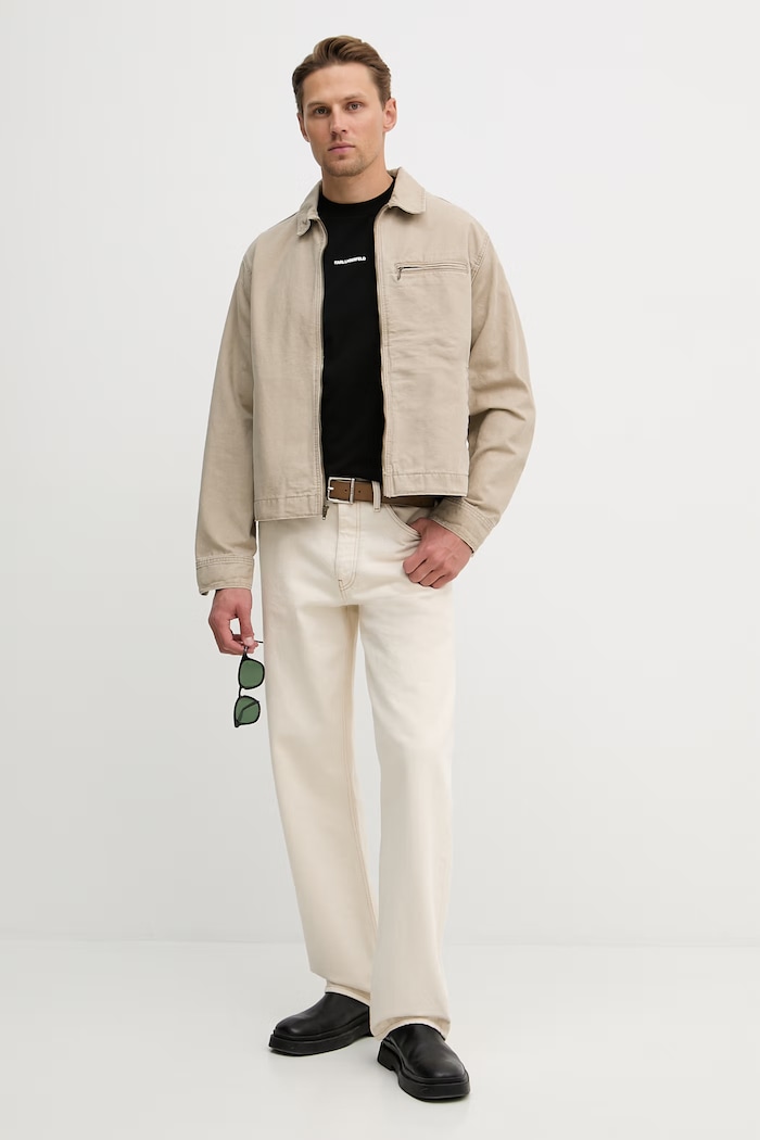 Tričko Karl Lagerfeld 562221.755040 čierna SS26