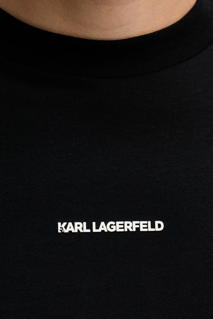 Tričko Karl Lagerfeld 562221.755040 čierna