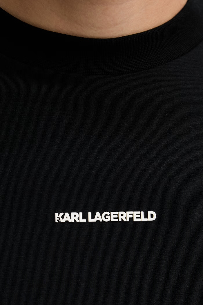 Tričko Karl Lagerfeld 562221.755040 čierna