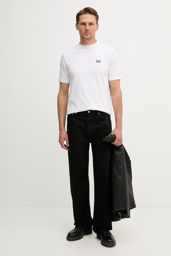 Karl Lagerfeld t-shirt 562235.755052 biały SS26
