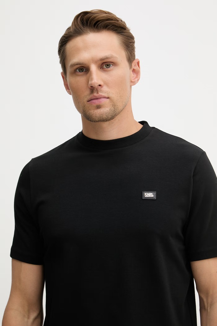 Karl Lagerfeld t-shirt czarny 562235.755052