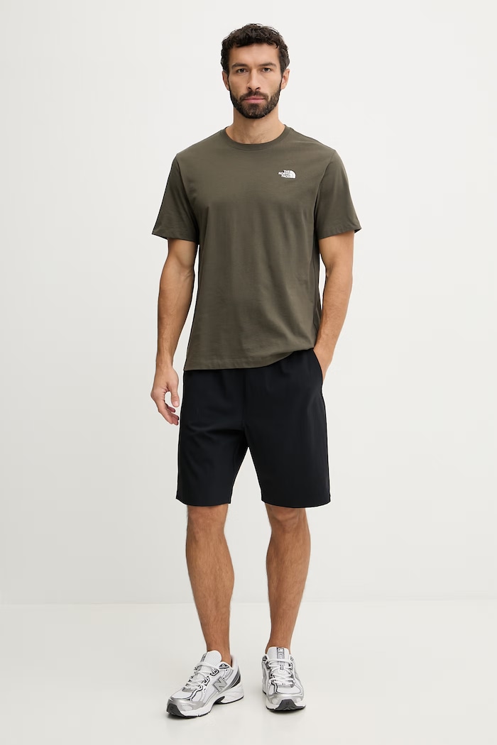 Tričko The North Face Simple Dome NF0A8CZ221L1 zelená SS26