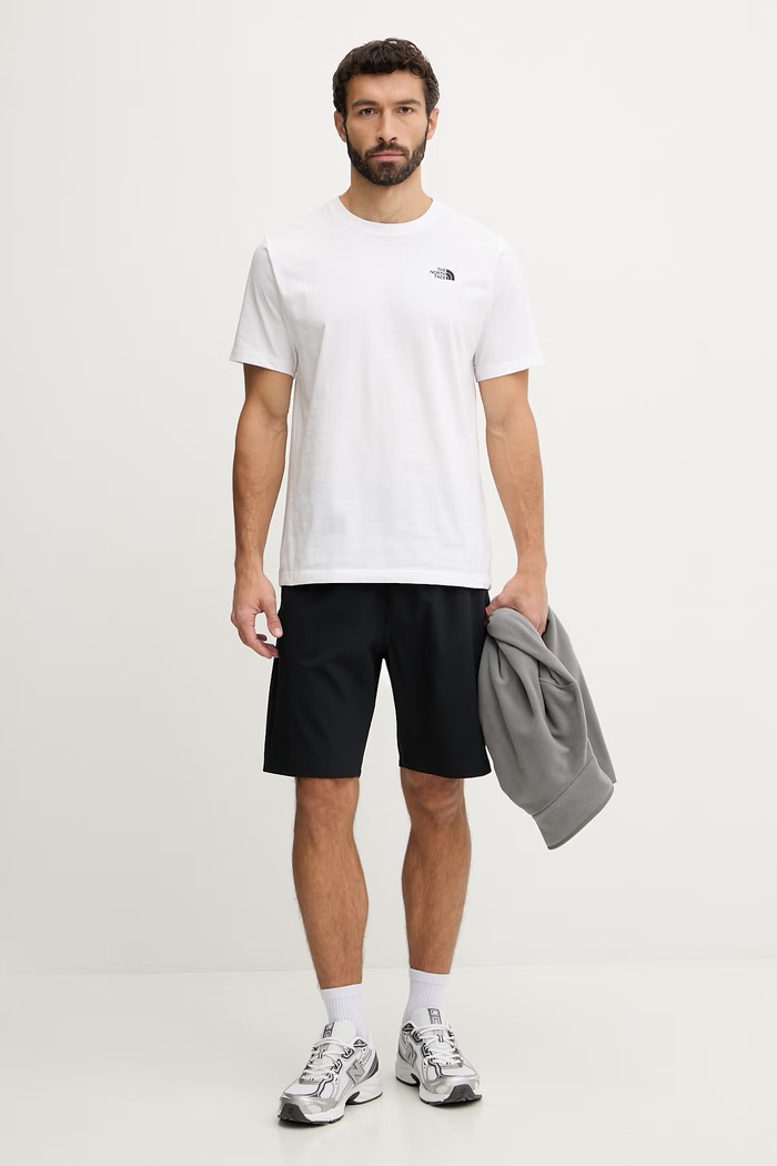 Tričko The North Face Simple Dome NF0A8CZ2FN41 biela SS26