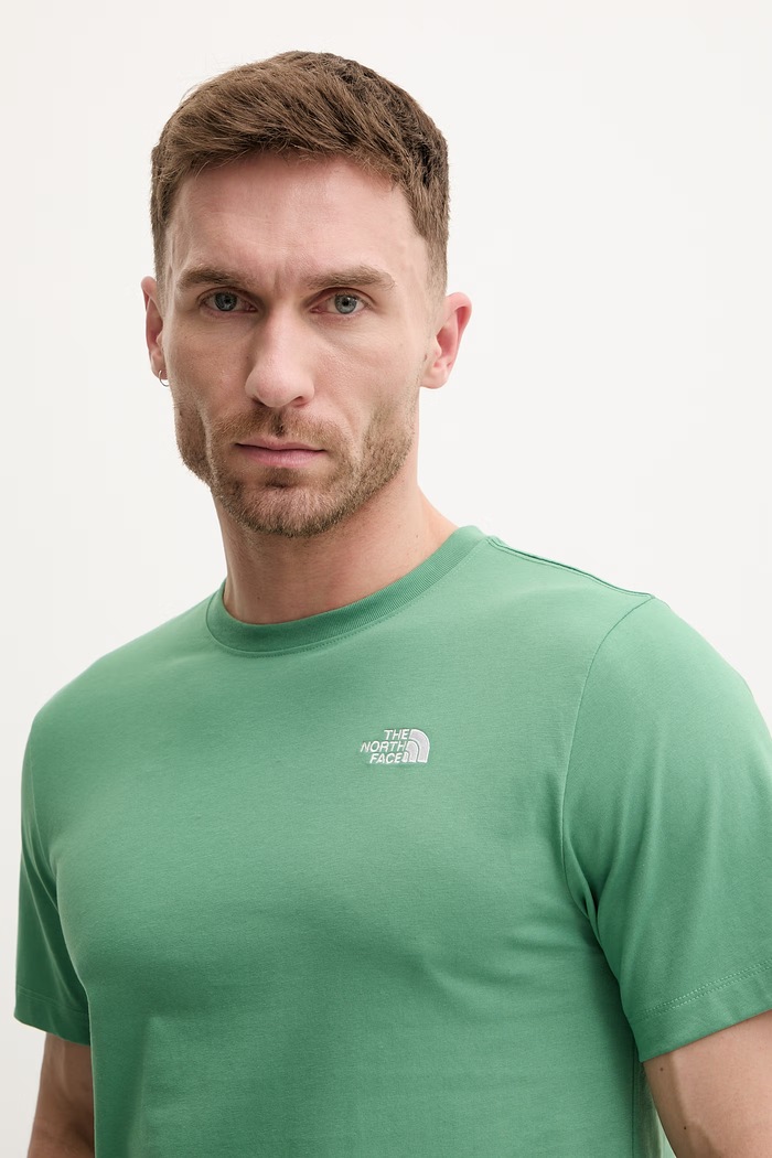 Tričko The North Face Simple Dome zelená NF0A8CZ2G571