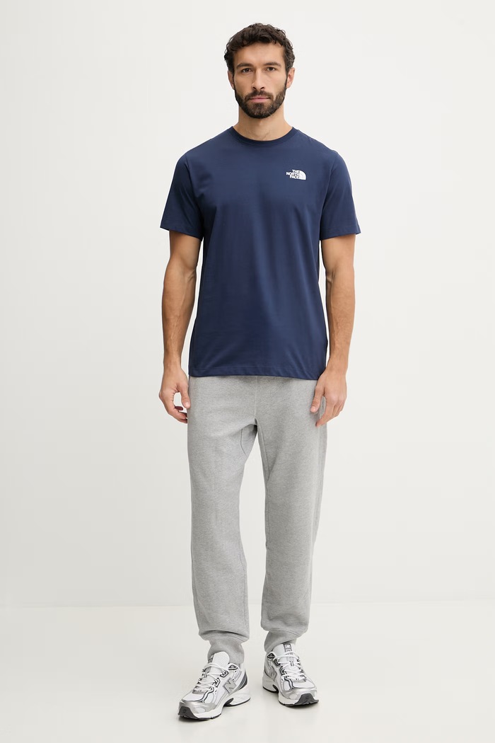 Тениска The North Face EVOLUTION NF0A8B6K8K21 тъмносин SS26