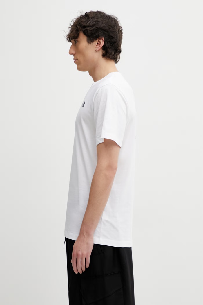 The North Face t-shirt EVOLUTION NF0A8B6KFN41 white SS26