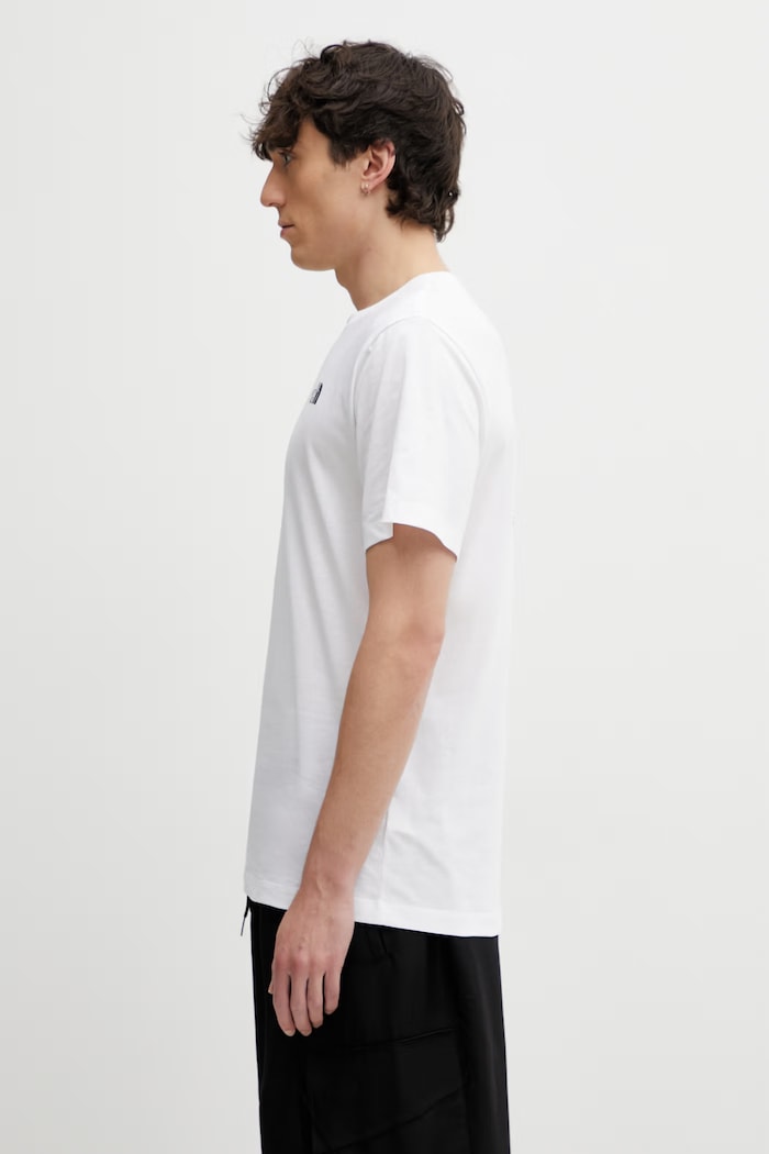 The North Face t-shirt EVOLUTION NF0A8B6KFN41 white SS26