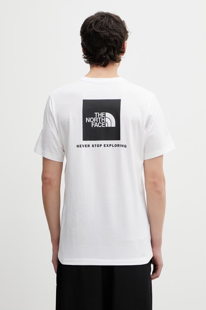 Clothing The North Face t-shirt EVOLUTION NF0A8B6KFN41 white