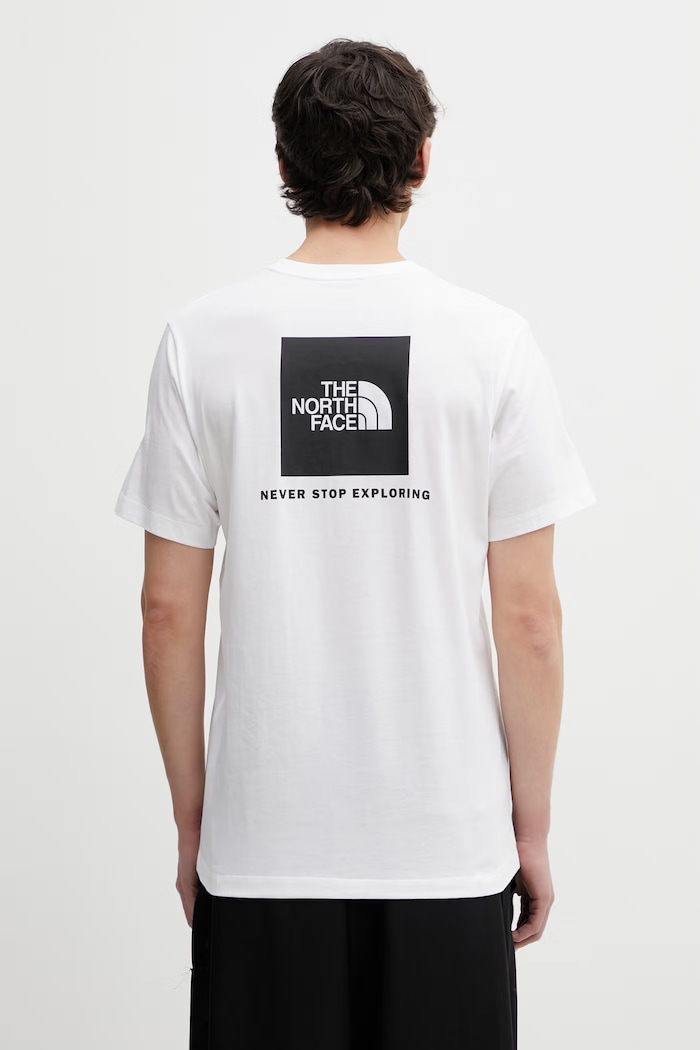 Clothing The North Face t-shirt EVOLUTION NF0A8B6KFN41 white