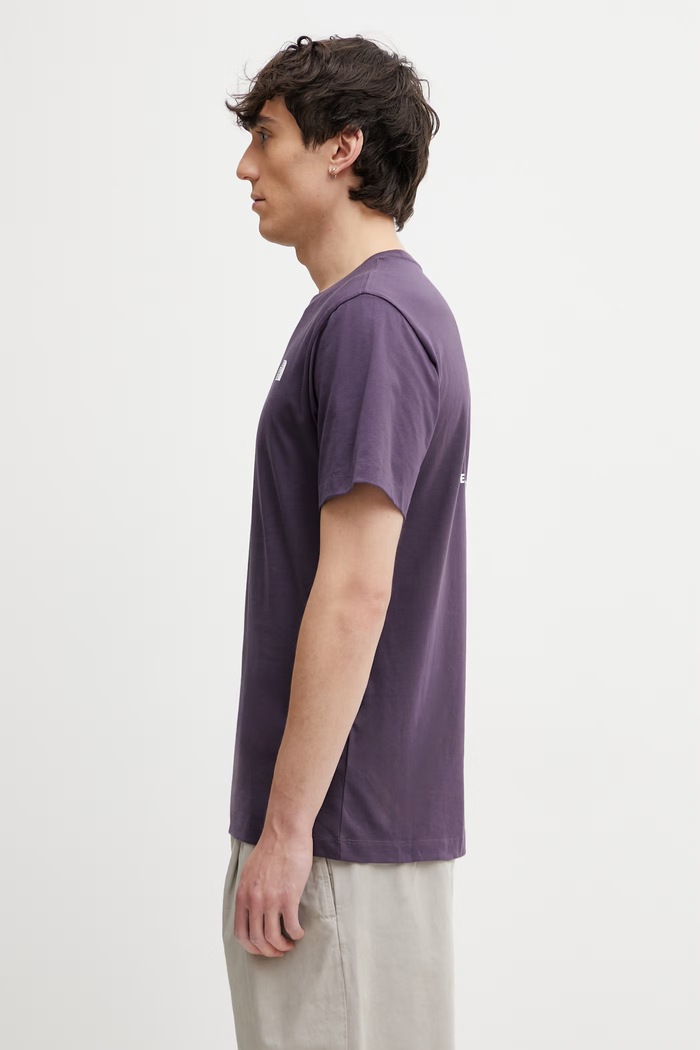 The North Face t-shirt EVOLUTION NF0A8B6KG5O1 fioletowy SS26