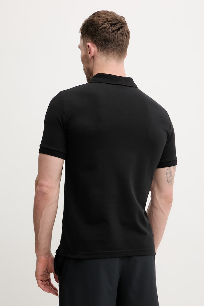 Дрехи Памучна тениска с яка The North Face REGULAR POLO NF0A8C1PJK31 черен