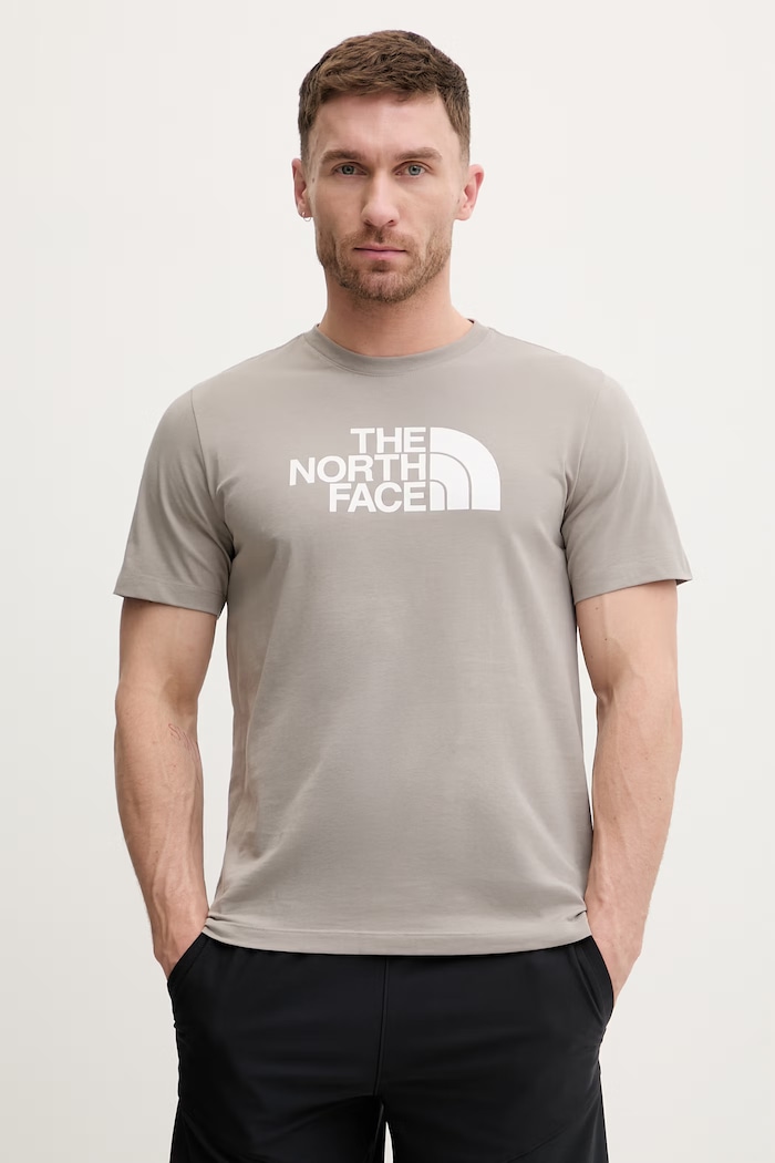 Tričko The North Face EVOLUTION potlač béžová NF0A8B6J2MB1