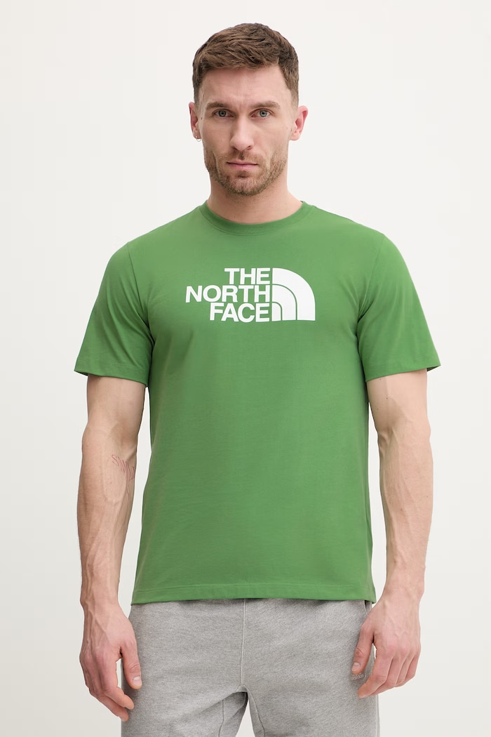 Tričko The North Face EVOLUTION potlač zelená NF0A8B6JG571