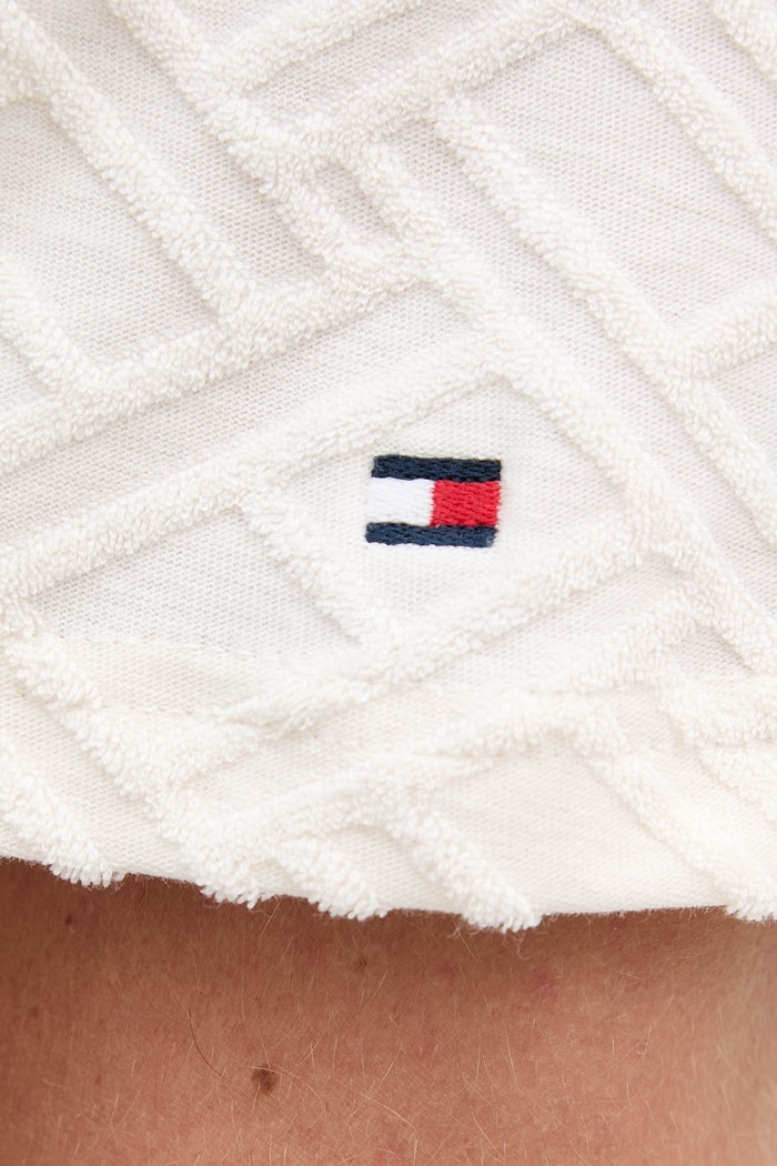 Tommy Hilfiger tričko pánske bavlnené SUMMER MW0MW42381 béžová