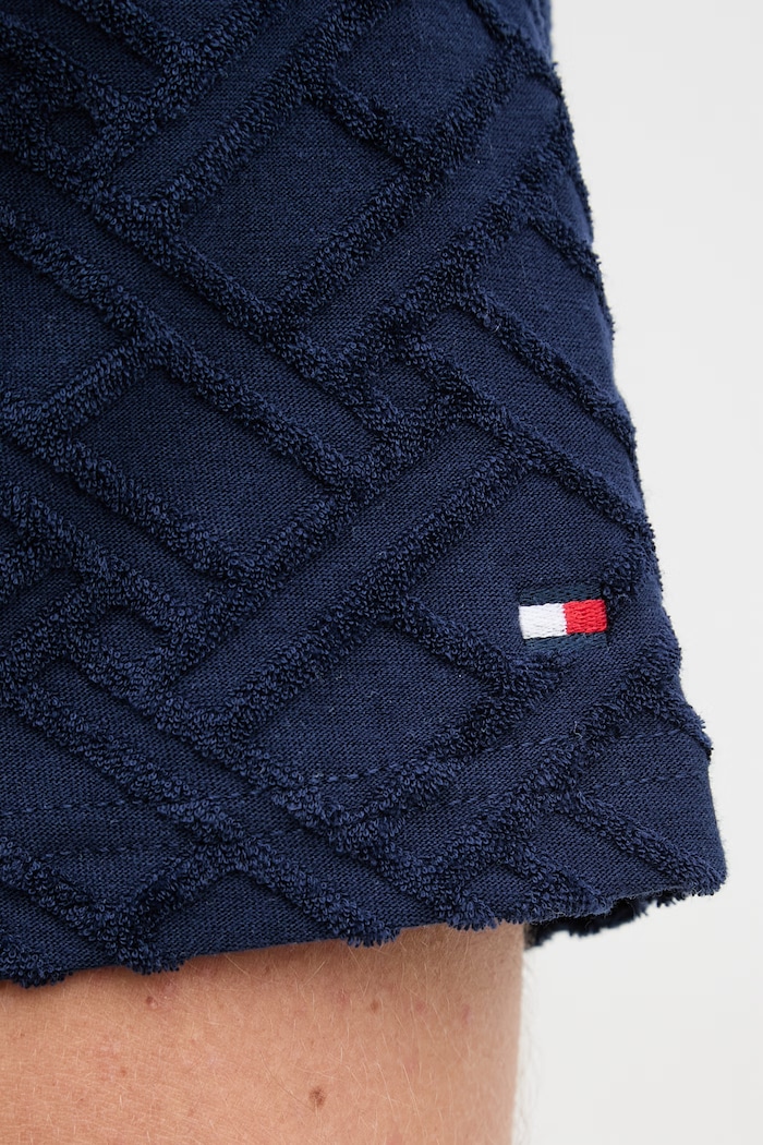 Tommy Hilfiger tričko pánske bavlnené SUMMER MW0MW42381 tmavomodrá