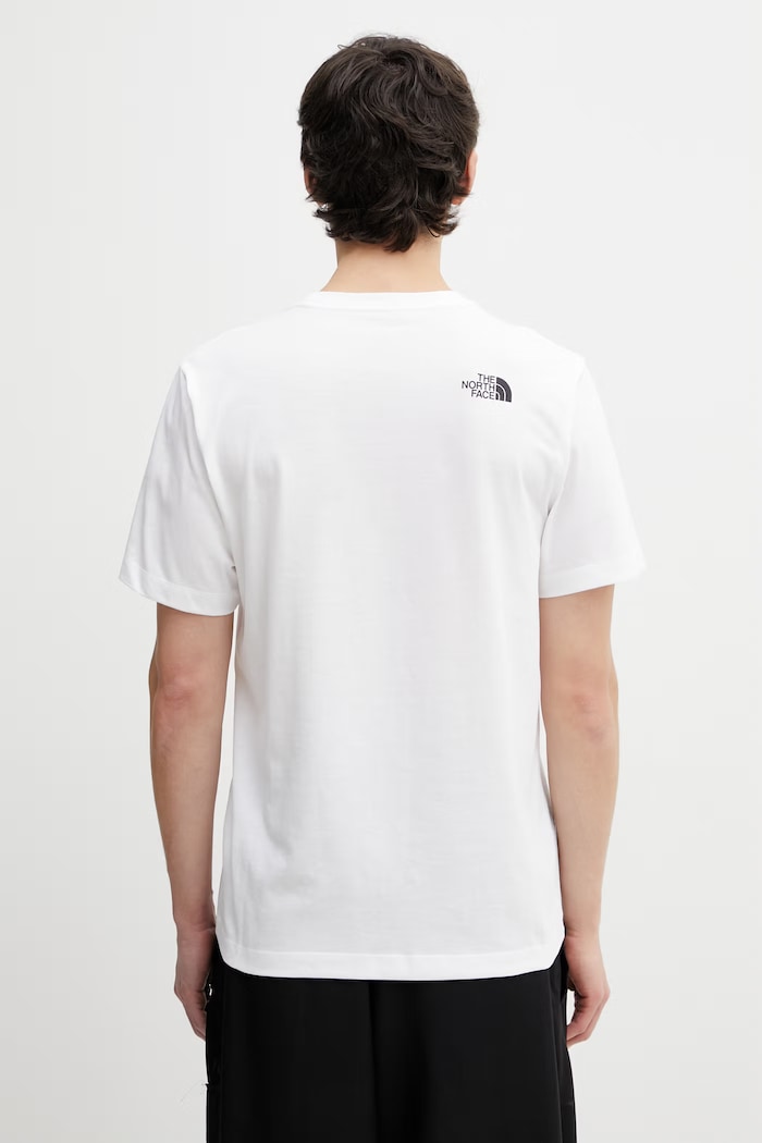 Oblečenie The North Face Evolution pánske tričko s bavlnou NF0A8G9CFN41 biela