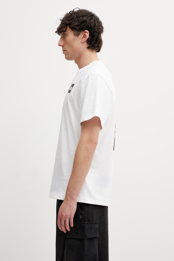The North Face Expedition Photo t-shirt bawełniany męski NF0A8G9KFN41 biały SS26