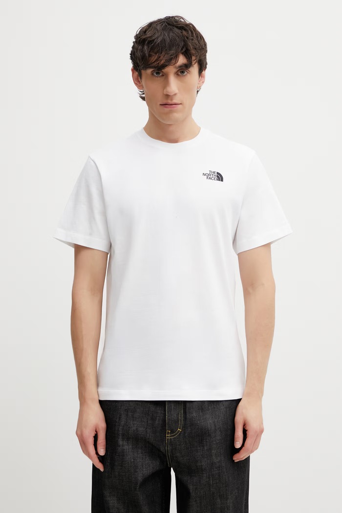 The North Face Energy T-shirt bawełniany męski biały NF0A8G9VFN41