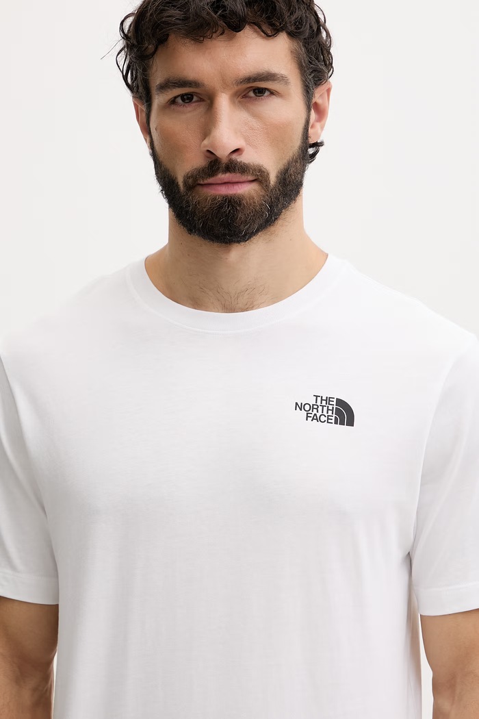 The North Face tričko pánske bavlnené Energy biela NF0A8G9VFN41
