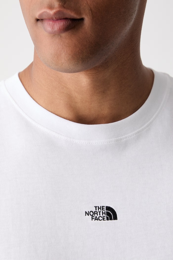 The North Face Essential Center Logo T-shirt bawełniany męski NF0A8GQEFN41 biały