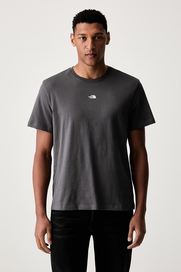 The North Face Essential Center Logo T-shirt bawełniany męski szary NF0A8GQERHI1