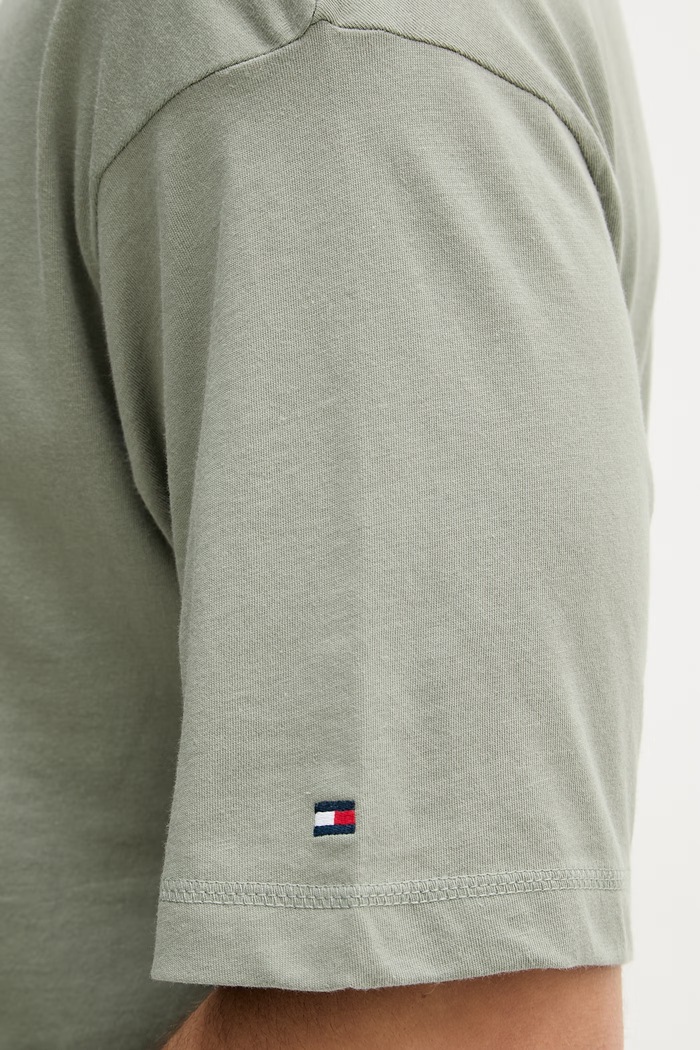 Tommy Hilfiger tricou pentru bărbați, din bumbac UM0UM03643 verde
