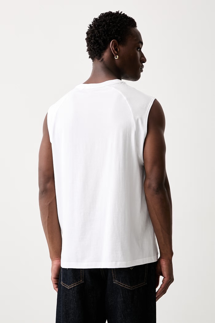 Odzież Calvin Klein top męski z bawełną LV00NM3023 biały