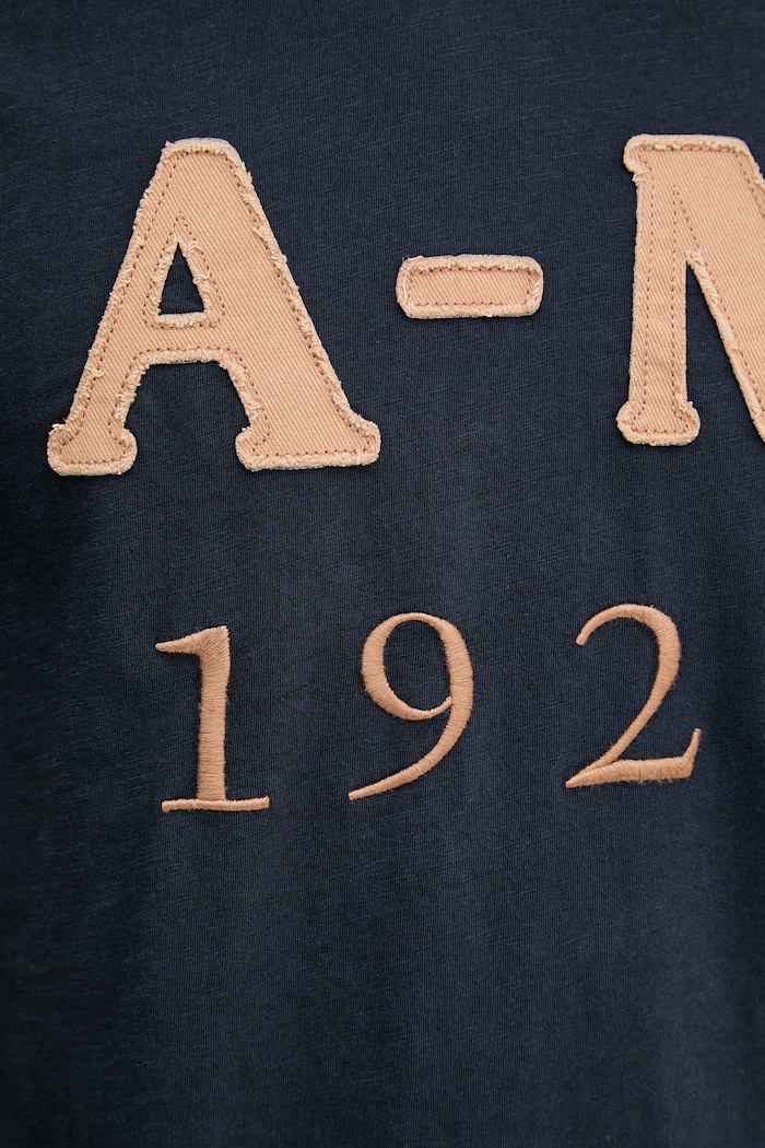 Aeronautica Militare тениска мъжка памучна TS2526UJ00686 тъмносин
