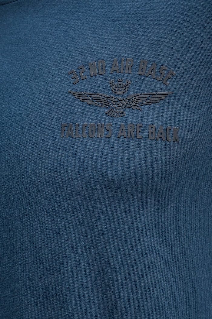 Aeronautica Militare tricou din bumbac TS2539UJ00727 albastru