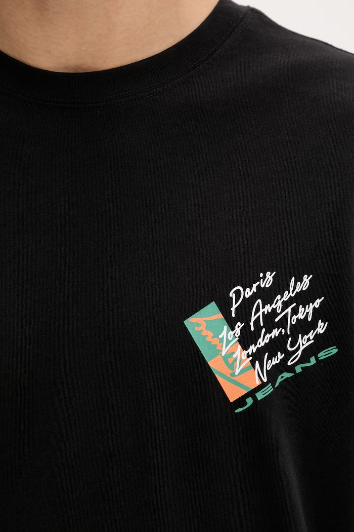 Tommy Jeans tričko pánske bavlnené DM0DM22533 čierna