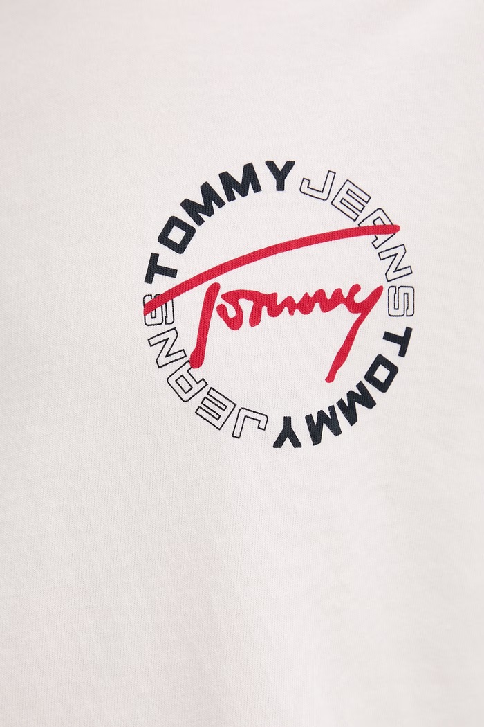 Tommy Jeans tričko pánske bavlnené DM0DM22535 béžová