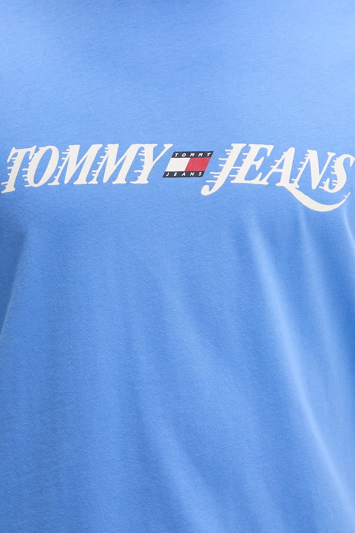 Tommy Jeans tricou pentru bărbați, din bumbac DM0DM22548 albastru