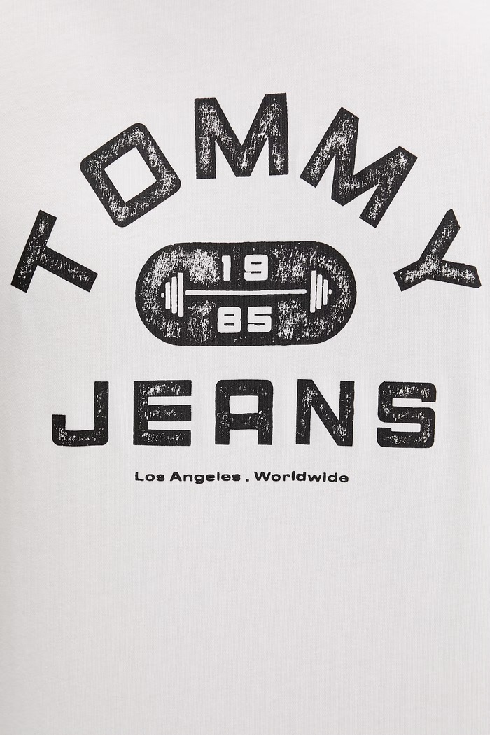 Tommy Jeans tricou pentru bărbați, din bumbac DM0DM22551 bej