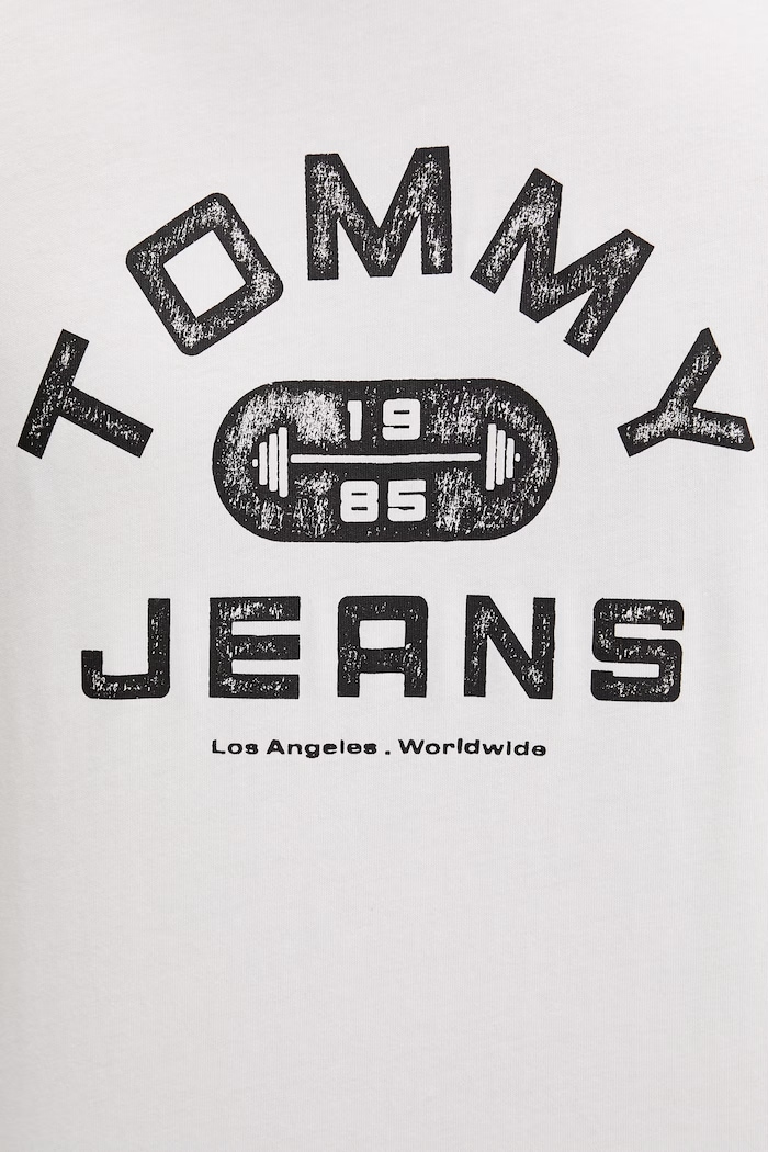 Tommy Jeans tricou pentru bărbați, din bumbac DM0DM22551 bej
