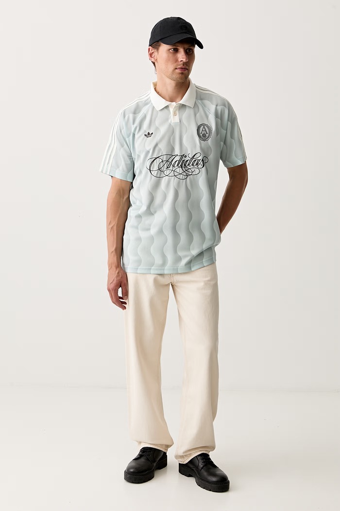 adidas Originals polo pánské KX1256 tyrkysová SS26