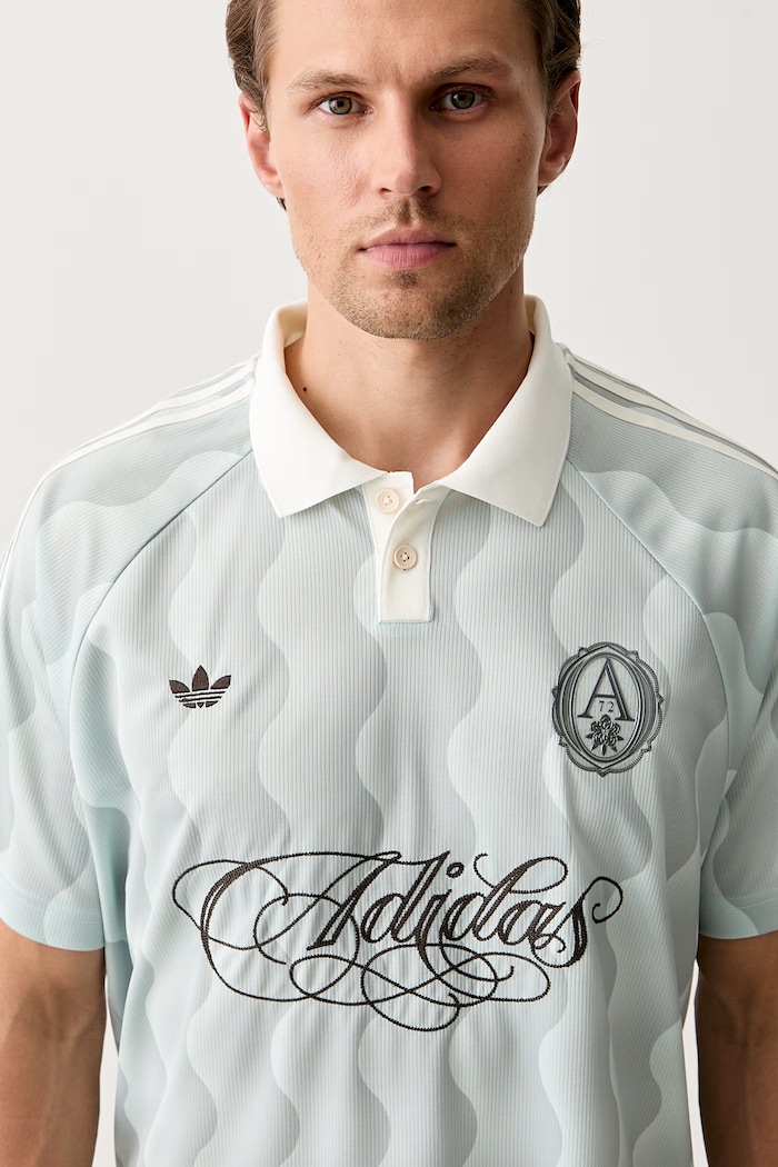 adidas Originals polo pánské tyrkysová KX1256