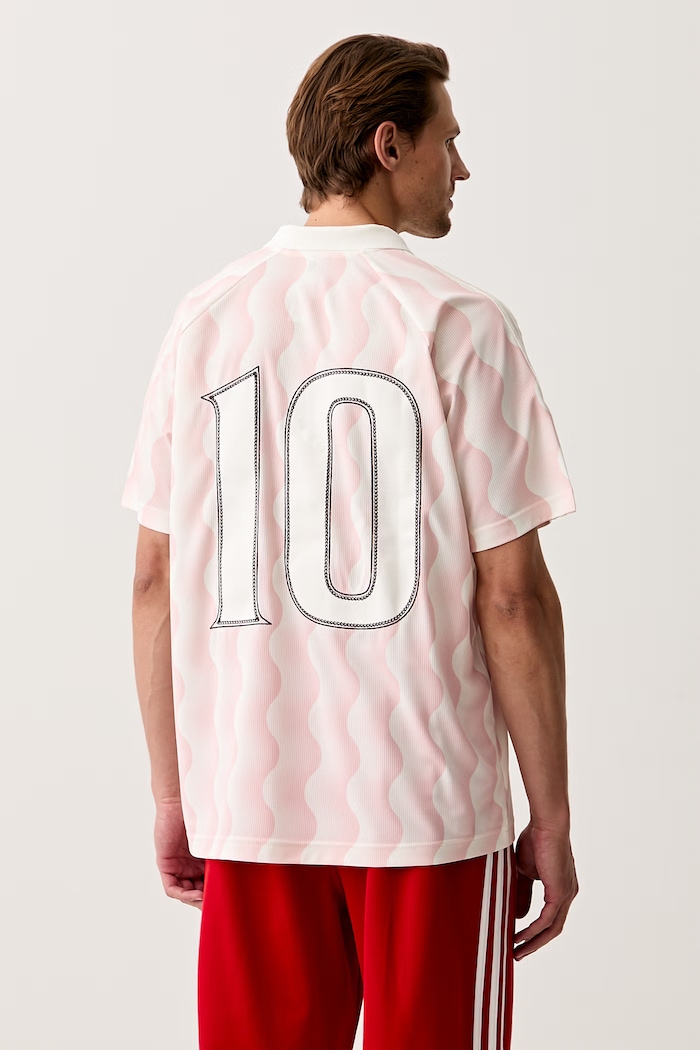 Oblačila adidas Originals polo majica moška KX1257 roza
