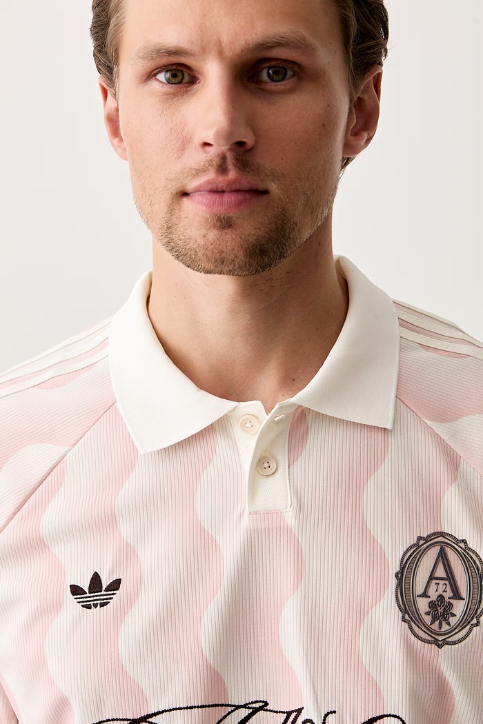 adidas Originals polo majica moška roza KX1257
