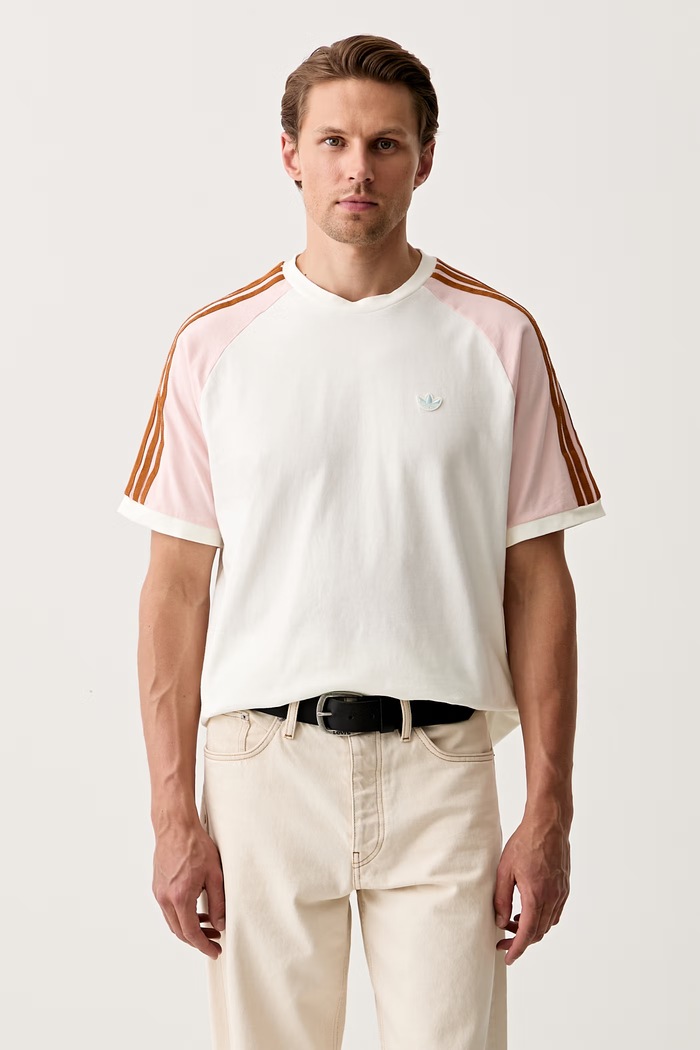 adidas Originals tričko pánské bavlněné Cali béžová KX1259