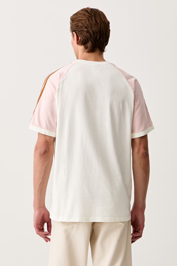Oblečení adidas Originals tričko pánské bavlněné Cali KX1259 béžová